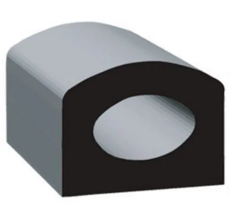50512H2-50 – CLEAN SEAL Door Window Channel Seal, D-Type Mounts With Acrylic Based Adhesive 5/8 Inch Width x 1/2 Inch...